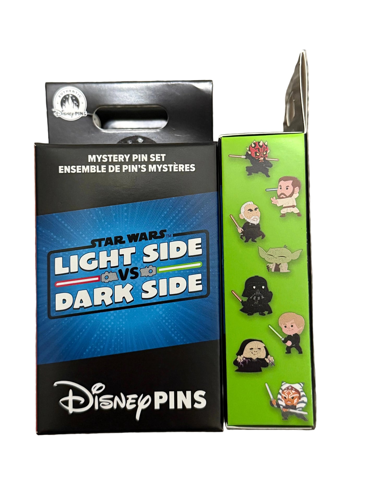 Star wars Light Side vs Dark Side Mystery Box 2 Pins