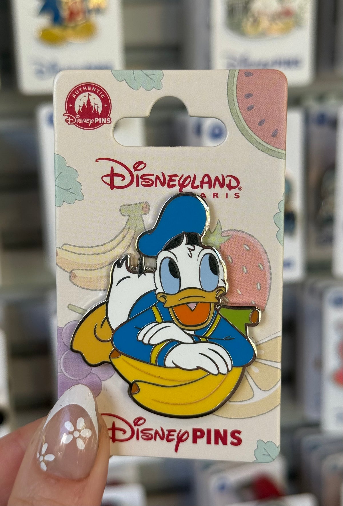 Disneyland Paris Donald Banana