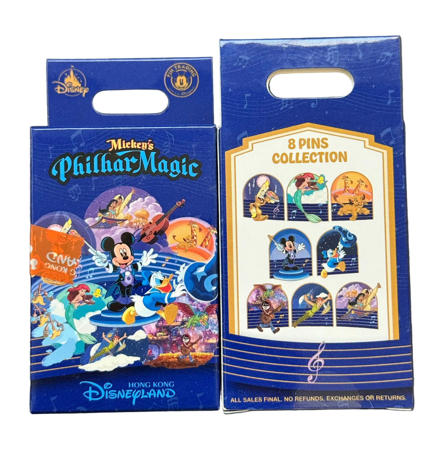 HKDL Mickeys Philhar Magic Mystery Box~ 2 pins