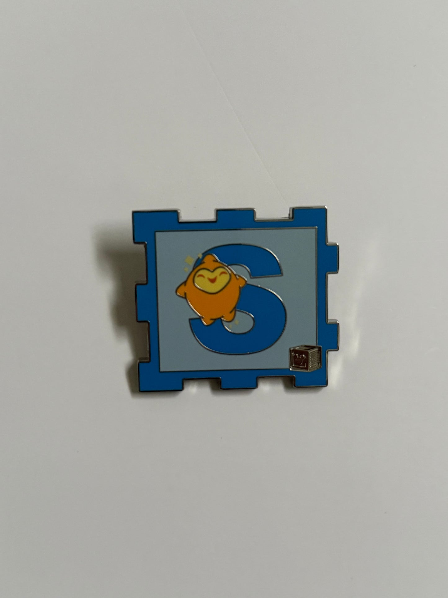 Letter Block Mystery Pin S
