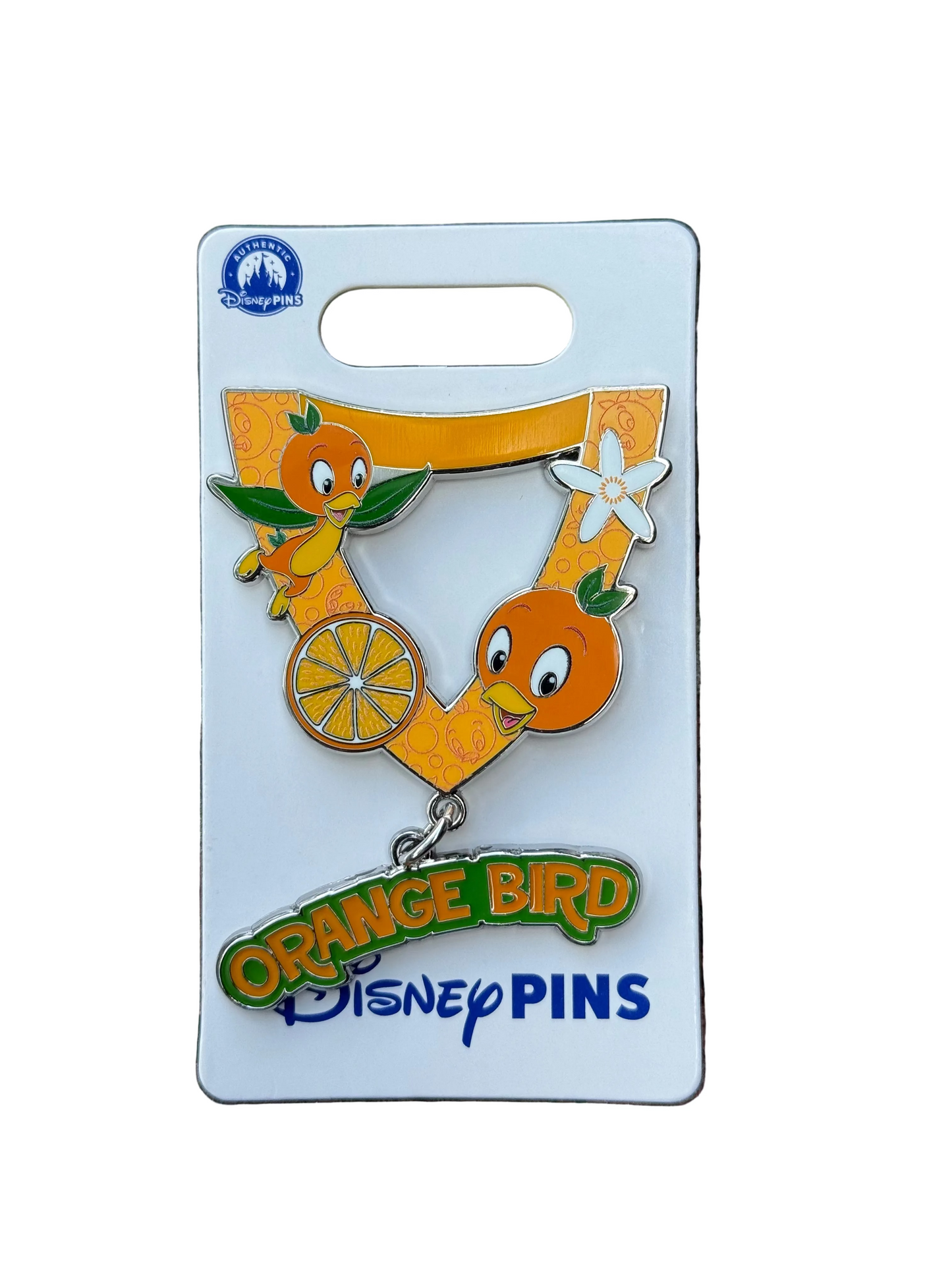Orange Bird Lanyard