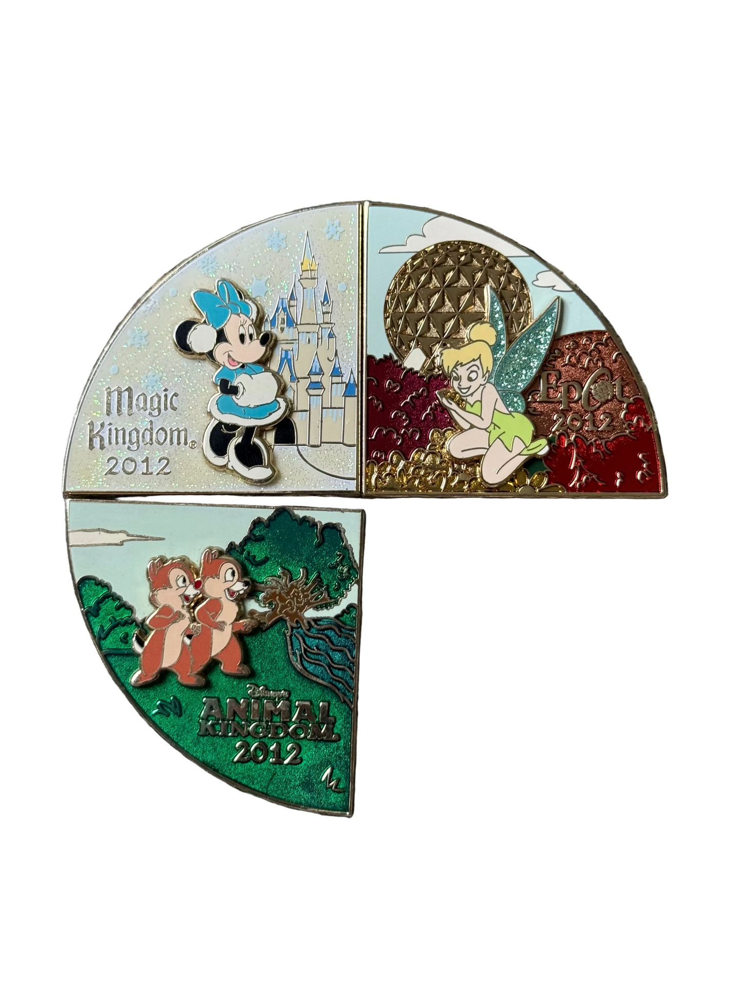 Disney World Park Pin Puzzle Set
