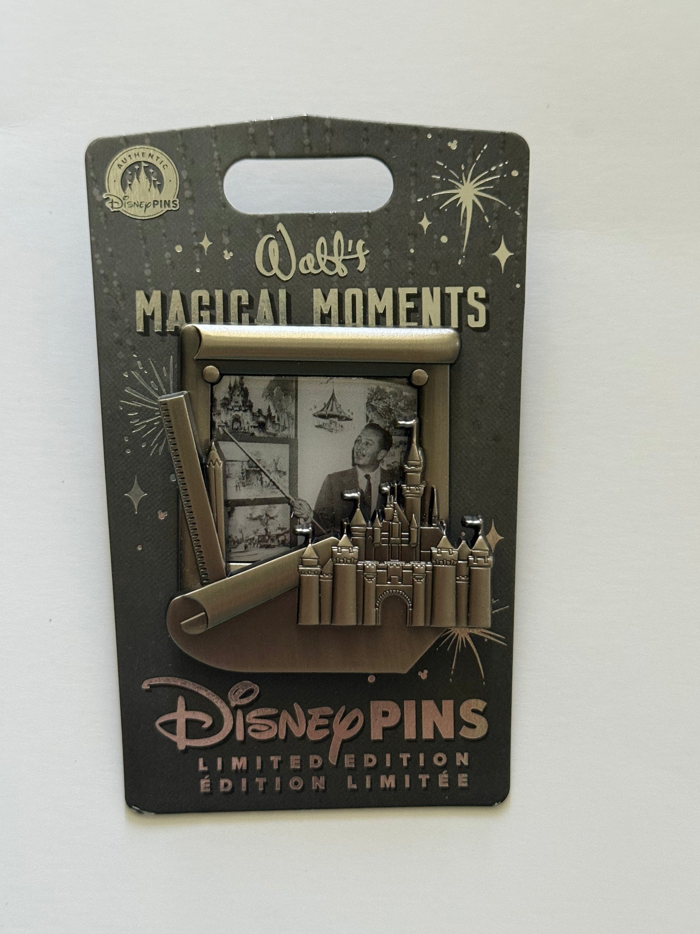 Disney Walt's Magical Moments 2026 POM 1/12 LE 2500 Pin NOC Castle