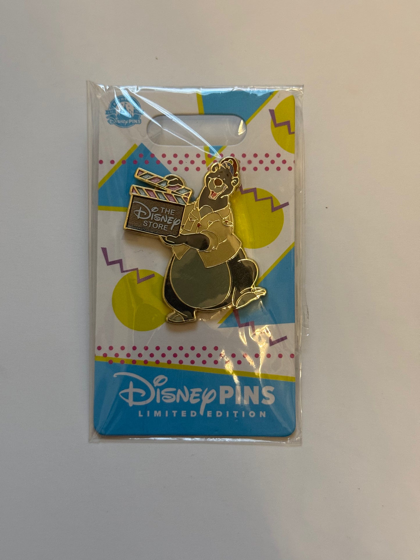 2026 Disney Store Times Square NYC Pin Trading Event – Baloo Scene Makers Pin LE