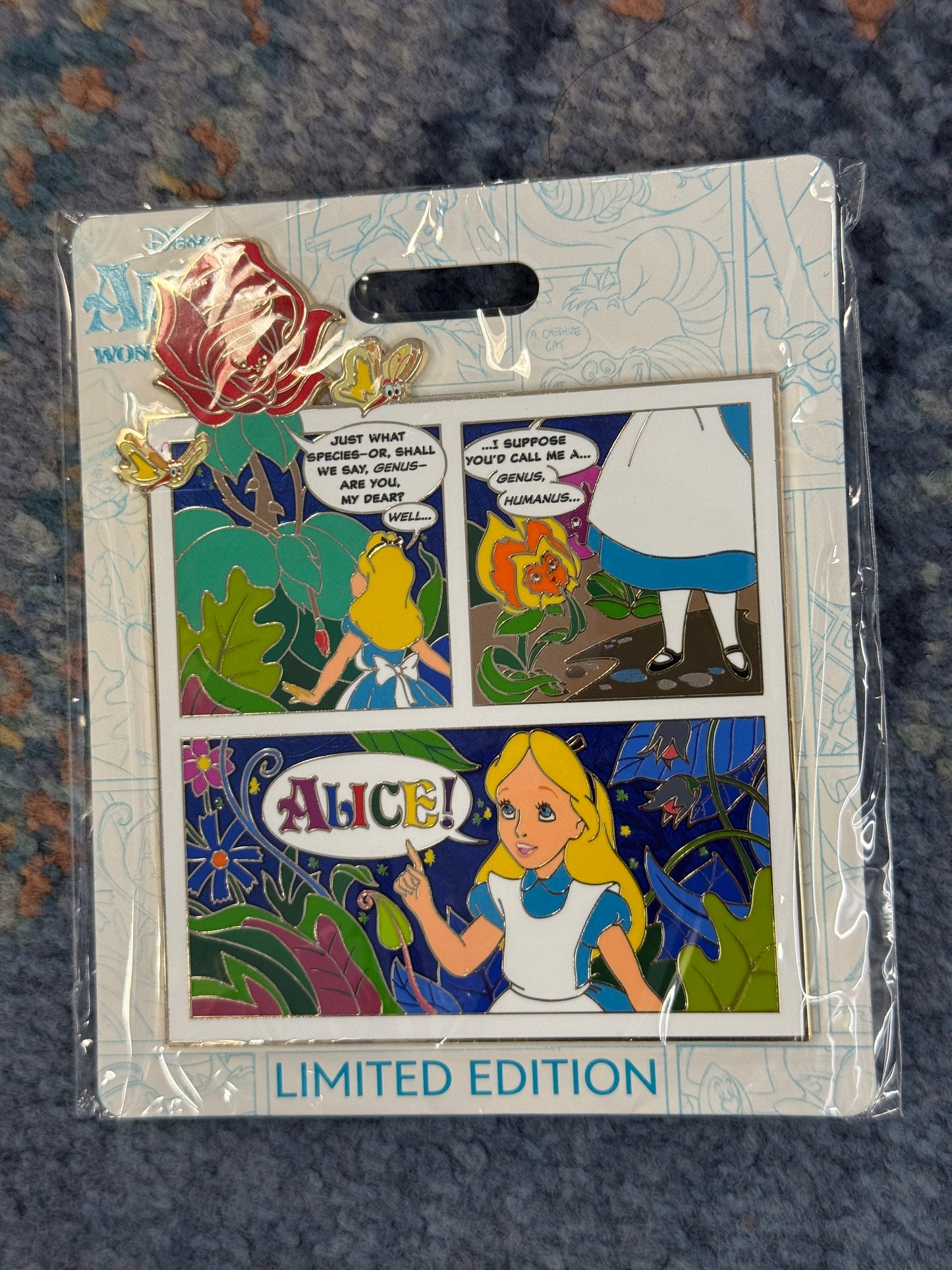 WDI Alice In Wonderland Pin