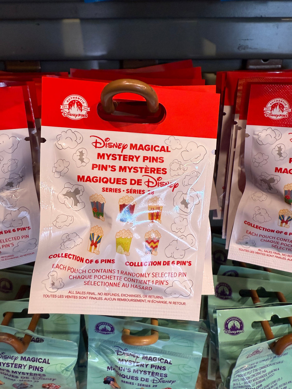 Popcorn 1 Pin Mystery Bag