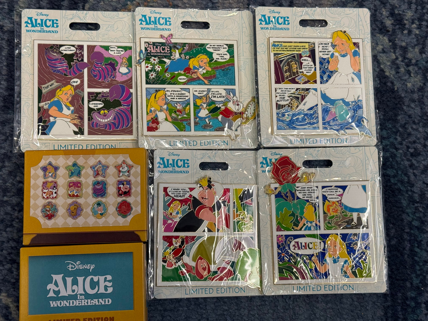 WDI Alice In Wonderland Pin