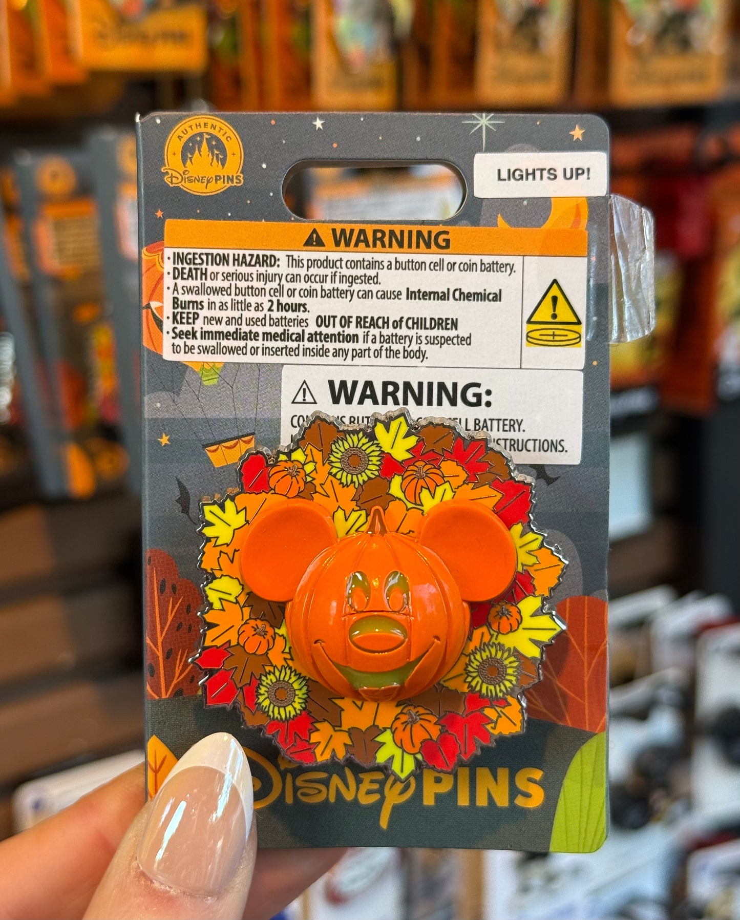 Light Up Mickey Halloween Wreath