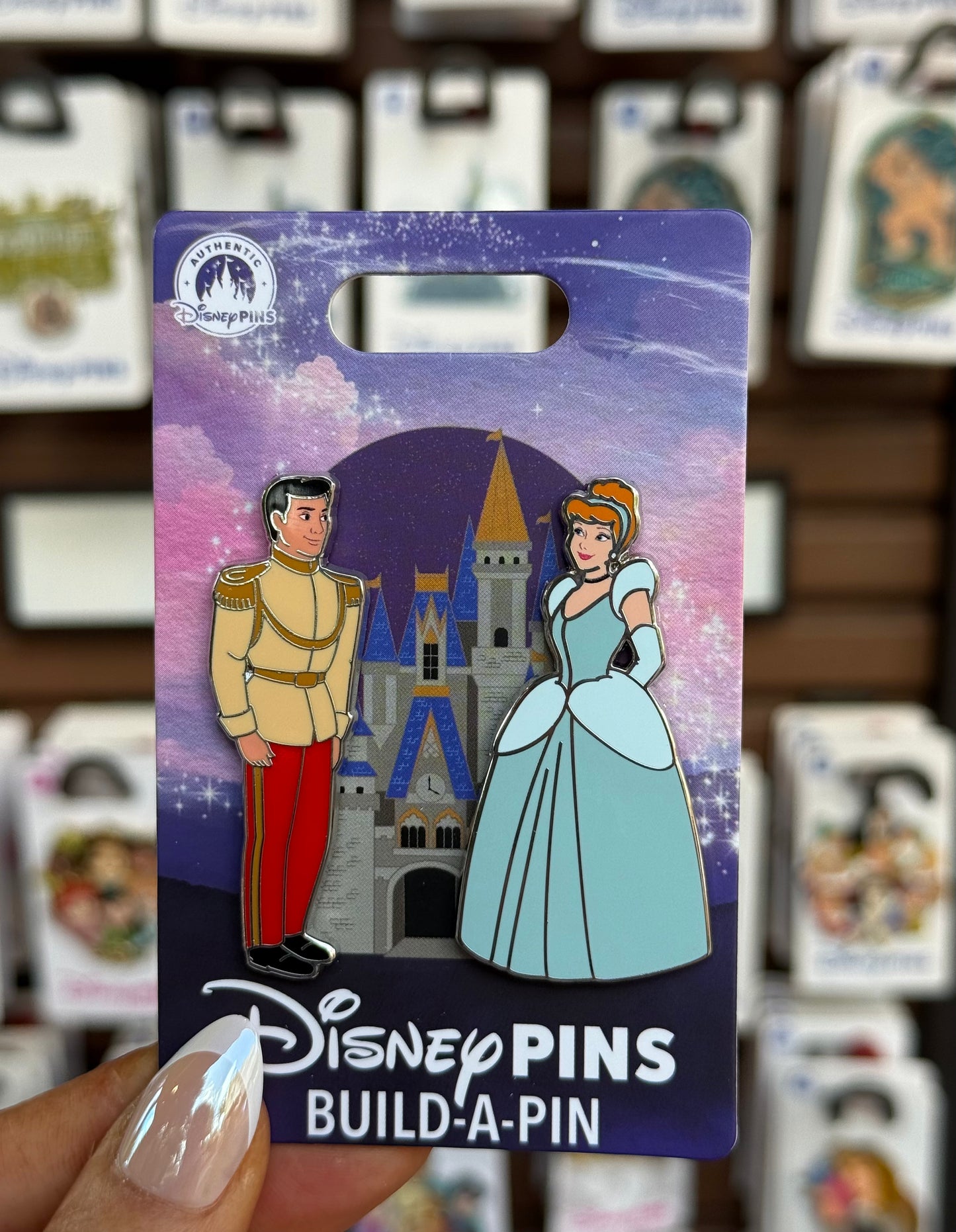 Cinderella And Prince Build A Pin
