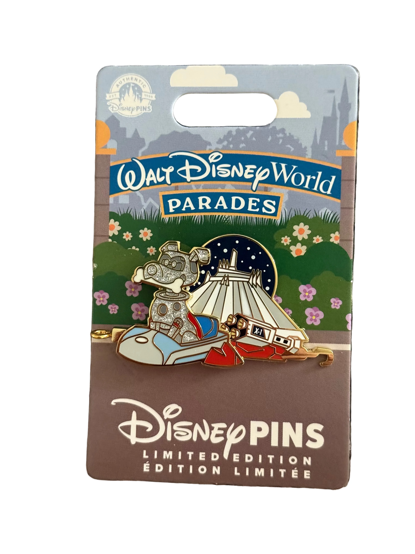 Space Mountain Parade Pin