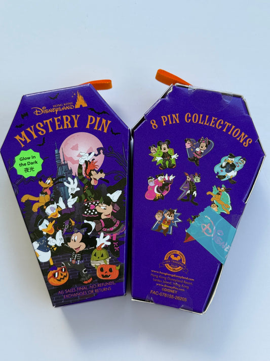 HKDL Halloween Glow In The Dark Mystery Box~ 2 Pins