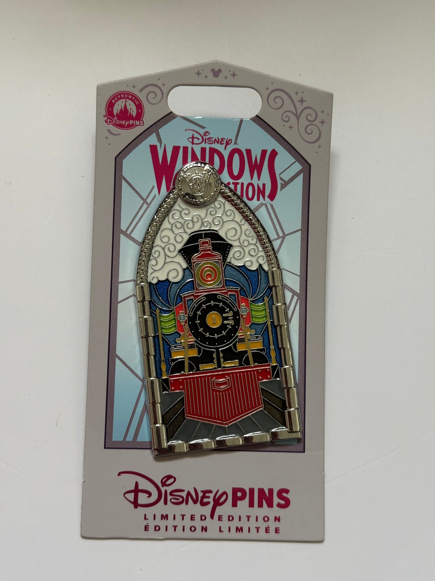 WDW 2026 Windows of Attraction Railroad Train Pin LE 2500