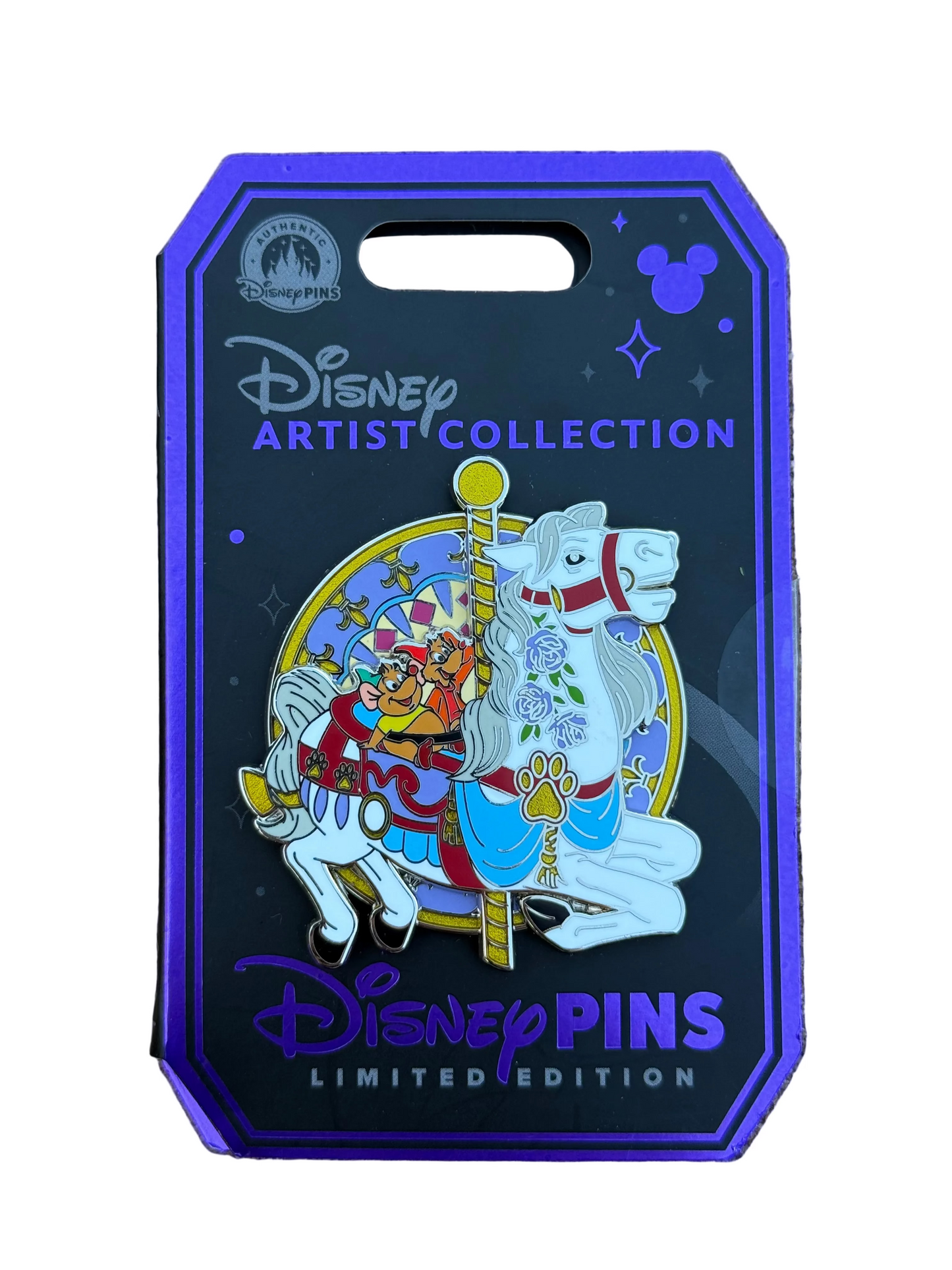 Jaq & Gus Artist Pin