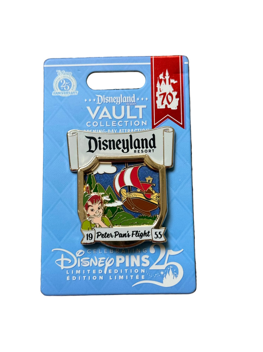 Disneyland Resort Vault Collection Peter Pan Flight