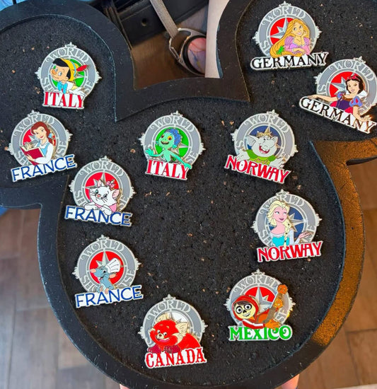 Epcot OE World ShowCase Pins