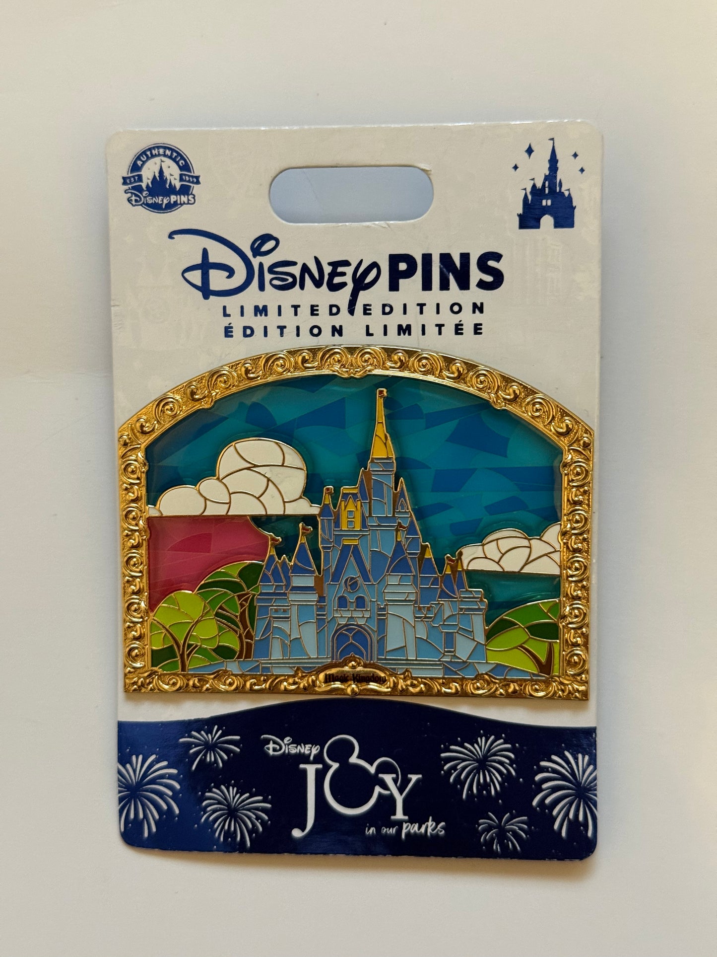 Disney Castle Stained Glass LE