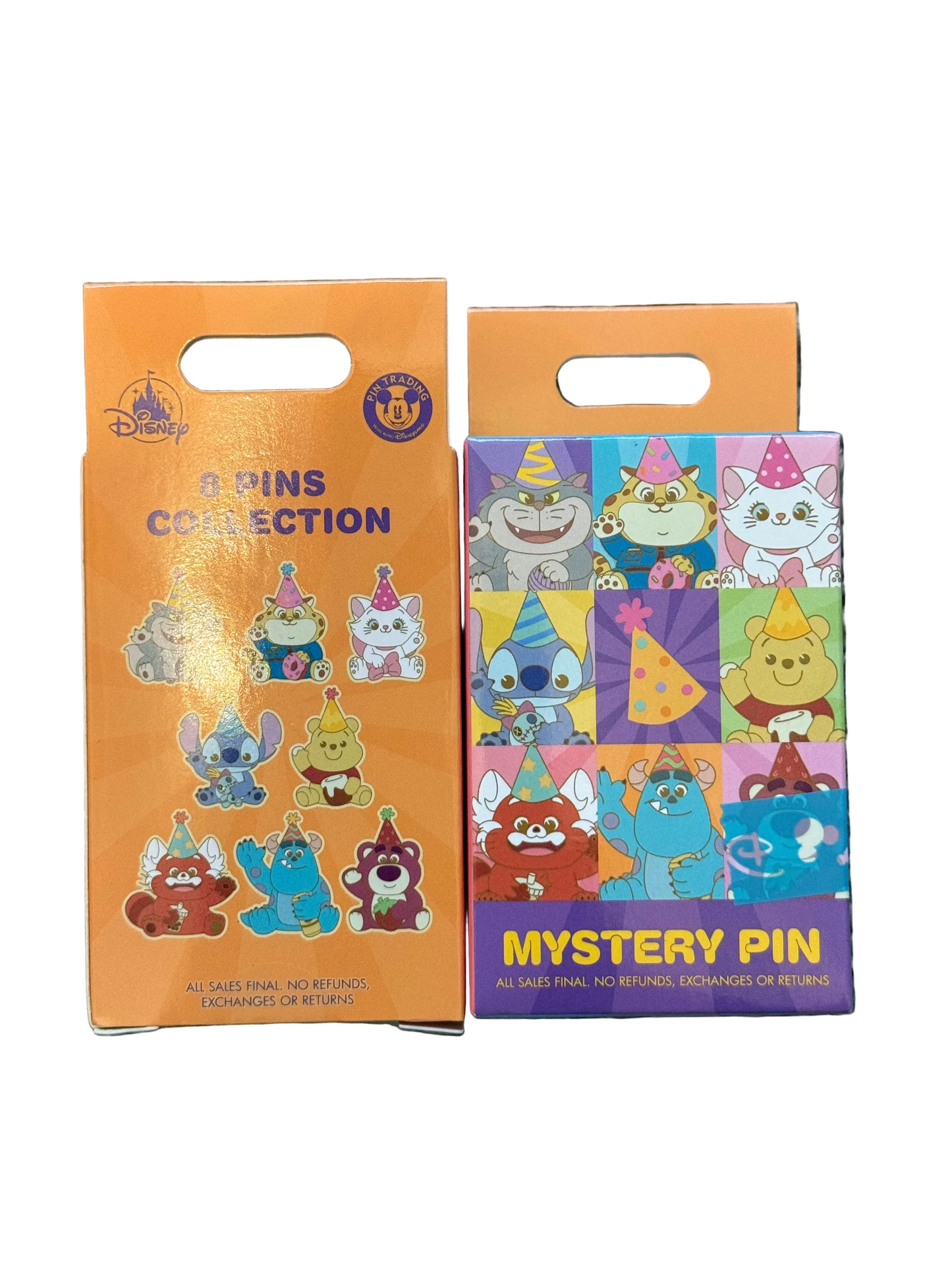 2026 Disney Character Celebrating Party Hat Mystery Pin Box