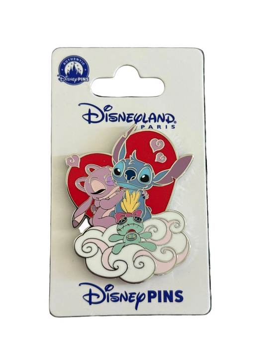 Paris Stitch & Angel Heart Pin