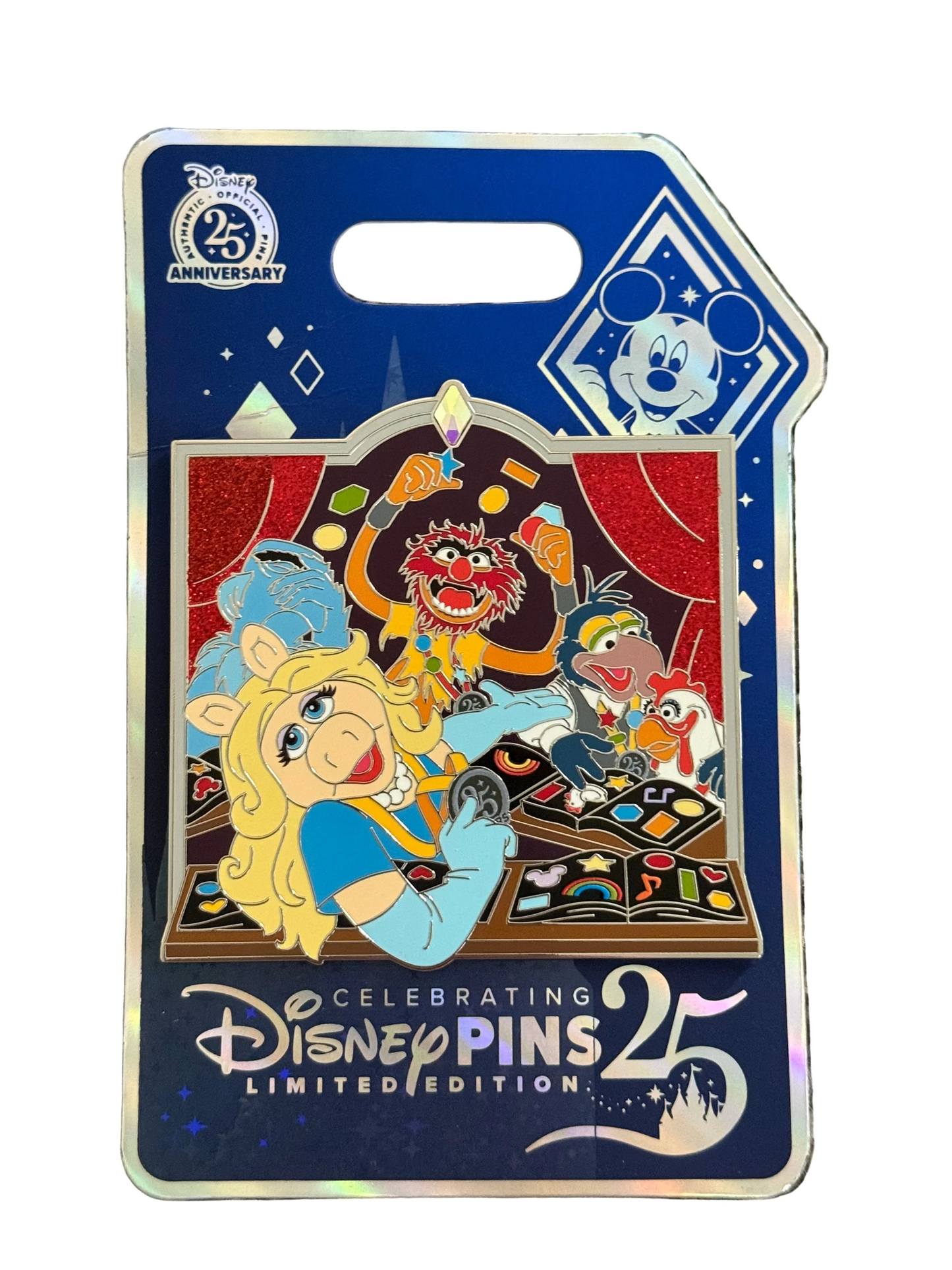 Muppets Jumbo 25 Year Of Pin Trading