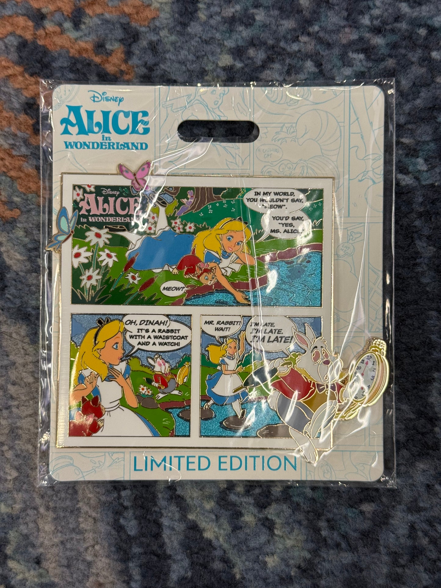 WDI Alice In Wonderland Pin